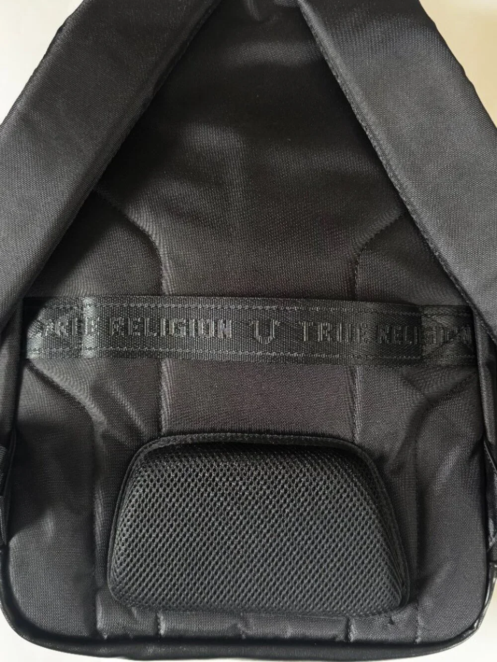 TRUE RELIGION Commuter BACKPACK Hemi Style BLACK Brand New with Tags TR105025